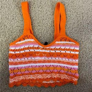 NWT H&M crochet crop top